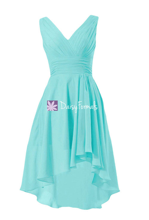aqua blue dress
